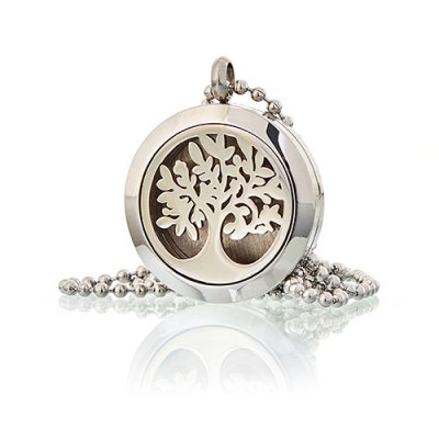 (image for) Aromatherapy Diffuser Necklace - Tree of Life 25mm