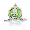 (image for) Aromatherapy Diffuser Necklace - Hand of Fatima 30mm