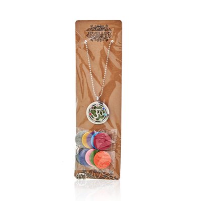 (image for) Aromatherapy Jewellery Necklace - OM Chakra - 30mm