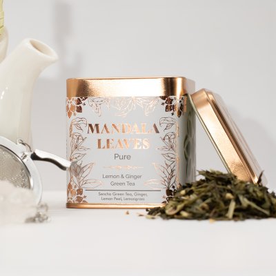 (image for) 50g Classic Green Tea with Lemon and Ginger