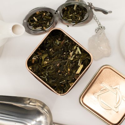 (image for) 50g Classic Green Tea with Lemon and Ginger