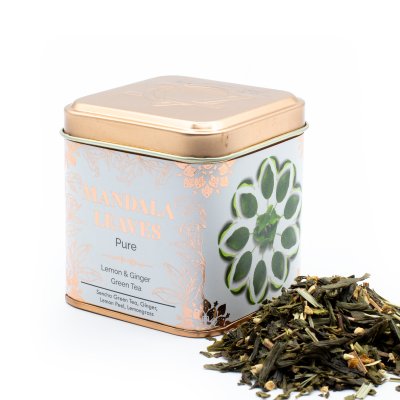 (image for) 50g Classic Green Tea with Lemon and Ginger