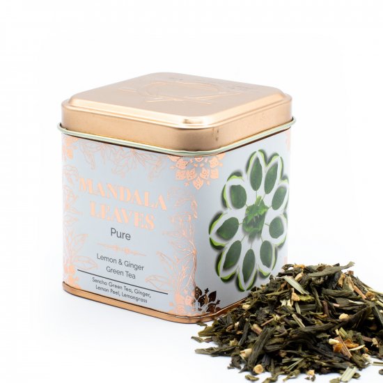 (image for) 50g Classic Green Tea with Lemon and Ginger