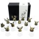 Gift Set of 12 Bottom Up Shot Glasses (25ml) - Forest & Mystical Creatures - Antique Bronze (image for) Gift Set of 12 Bottom Up Shot Glasses (25ml) - Forest & Mystical Creatures - Antique Bronze