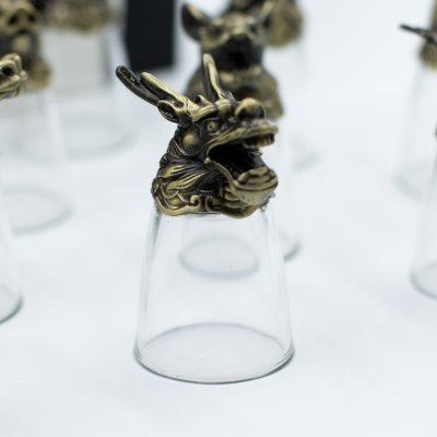 (image for) Gift Set of 12 Glasses (25ml) - Forest & Mystical Creatures