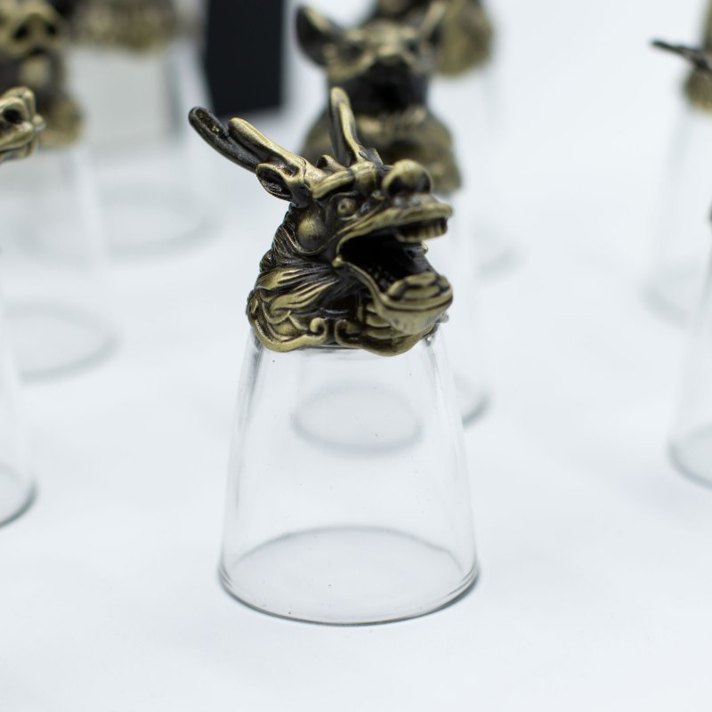 (image for) Gift Set of 12 Glasses (25ml) - Forest & Mystical Creatures