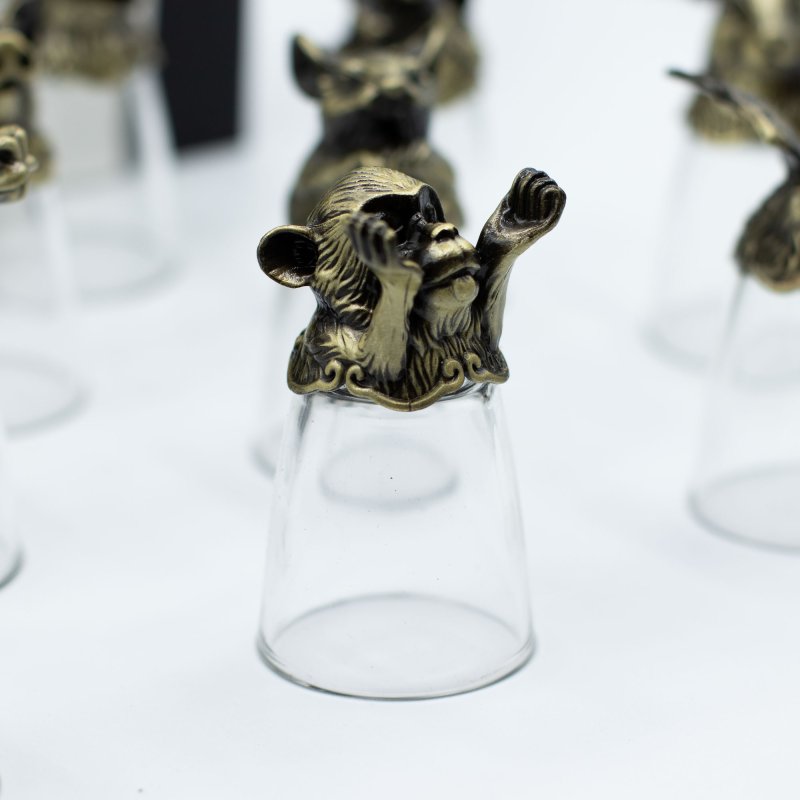 (image for) Gift Set of 12 Glasses (25ml) - Forest & Mystical Creatures