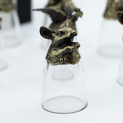 (image for) Gift Set of 12 Glasses (25ml) - Forest & Mystical Creatures