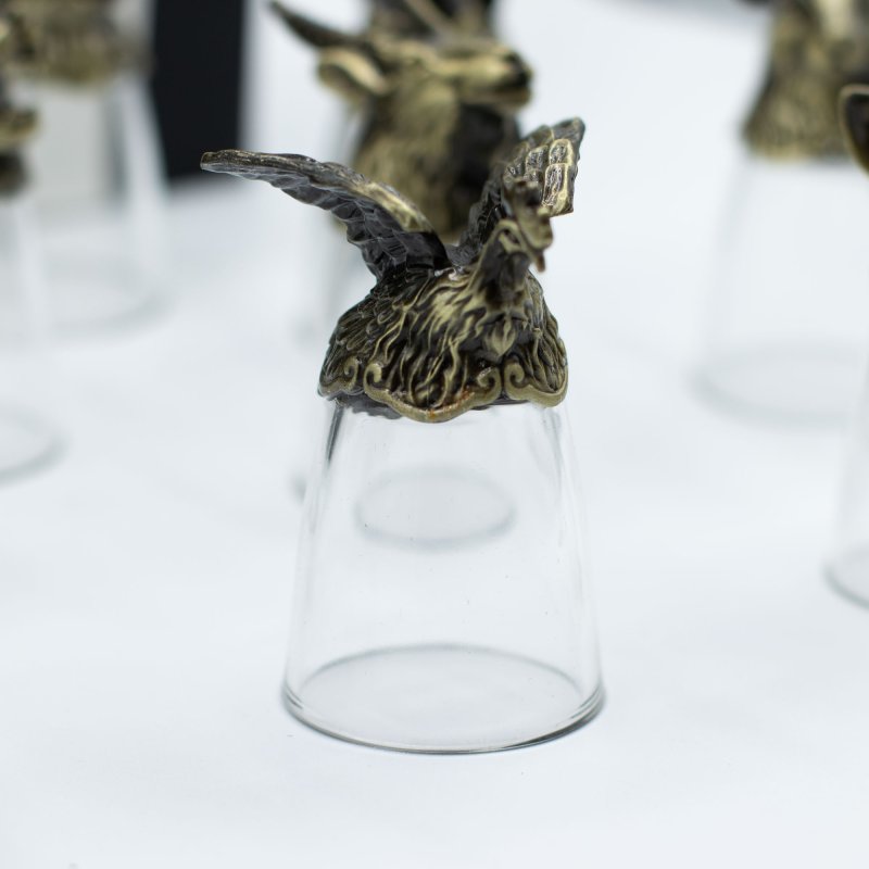 (image for) Gift Set of 12 Glasses (25ml) - Forest & Mystical Creatures