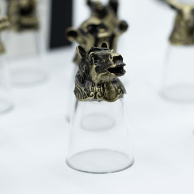 (image for) Gift Set of 12 Glasses (25ml) - Forest & Mystical Creatures