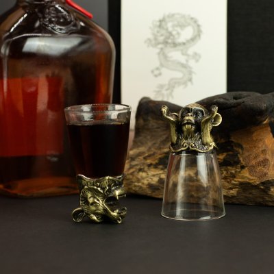 (image for) Gift Set of 12 Glasses (25ml) - Forest & Mystical Creatures