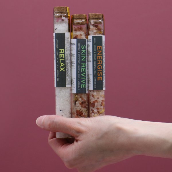 (image for) Bath Salts in Vials - Gift Pack of 7