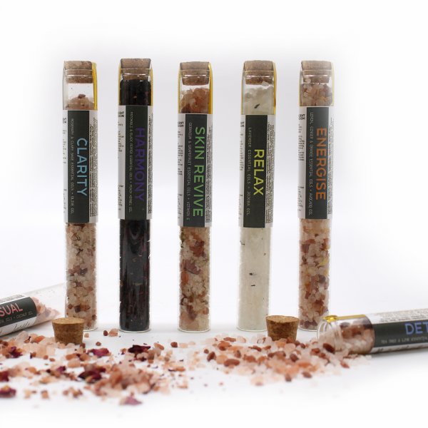 (image for) Bath Salts in Vials - Gift Pack of 7