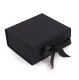 (image for) Flat Pack Gift Box - Medium Square (20x18.2x8cm) - Black