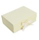 (image for) Flat Pack Gift Box - Large (28.2x20.2x9.2cm) - Ivory