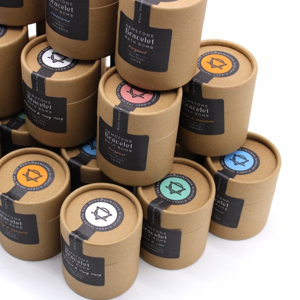 (image for) White Jasper Gem Bracelet Bath Bomb