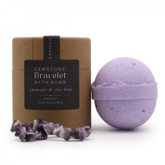 (image for) Amethyst Gem Bracelet Bath Bomb