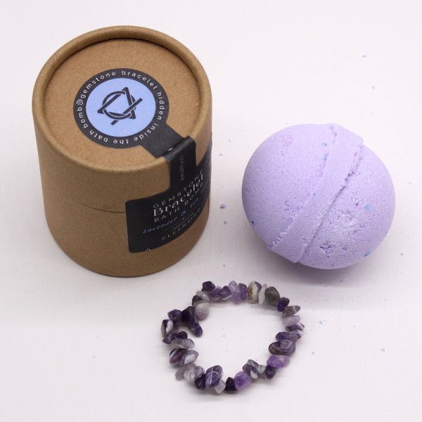 (image for) Amethyst Gem Bracelet Bath Bomb