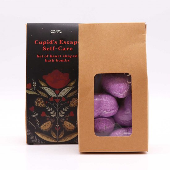 (image for) Cupids Escape Self Care Bath Heart Gift Set