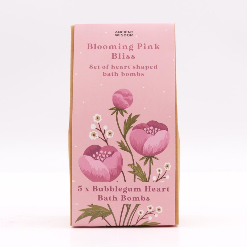 (image for) Blooming Pink Bliss Bath Heart Gift Set