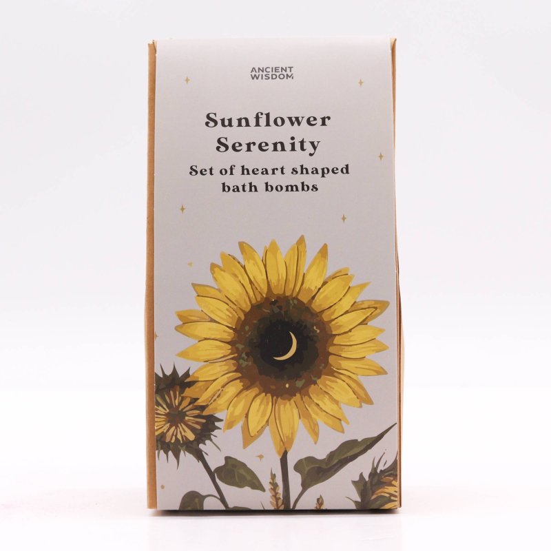 (image for) Sunflower Serenity Bath Heart Gift Set