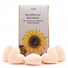 (image for) Sunflower Serenity Bath Heart Gift Set