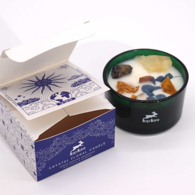 (image for) Hop Hare Crystal Magic Flower Candle - The Sun