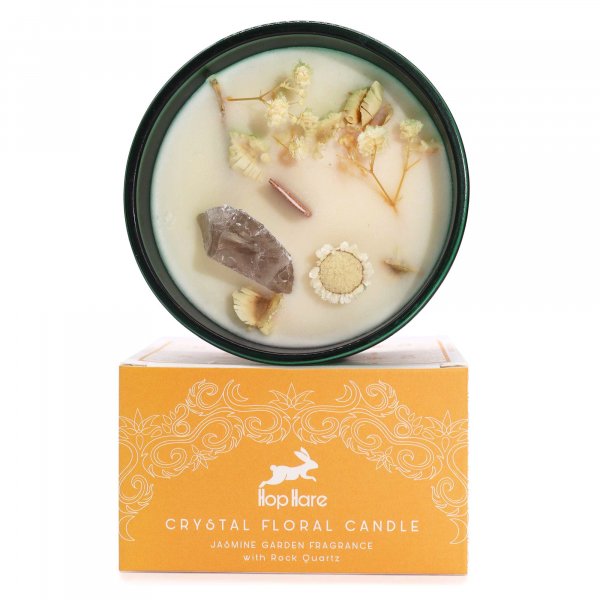 (image for) Hop Hare Crystal Magic Flower Candle - The Lion