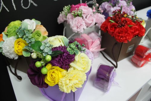 (image for) Soap Flower Bouquet - Spring Flowers