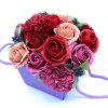 (image for) Soap Flower Bouquet - Purple Flower Garden