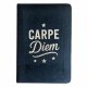 (image for) Black Velvet Notebook - 80 pages - Carpe Diem