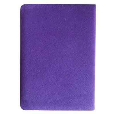 (image for) Purple Velvet Notebook - 80 pages - Create Magic