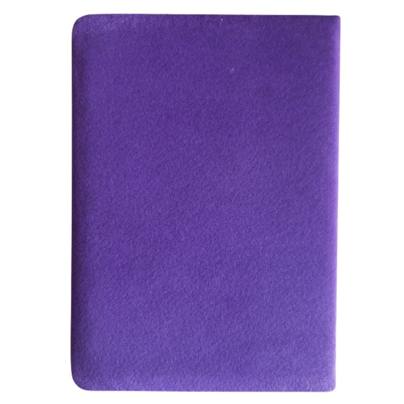 (image for) Purple Velvet Notebook - 80 pages - Create Magic