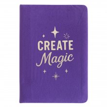 (image for) Purple Velvet Notebook - 80 pages - Create Magic