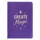 (image for) Purple Velvet Notebook - 80 pages - Create Magic