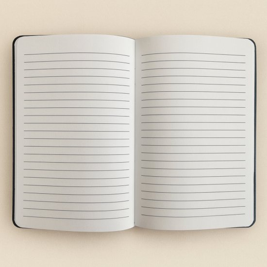(image for) Dark Green Velvet Notebook - 80 pages - Make It Happen