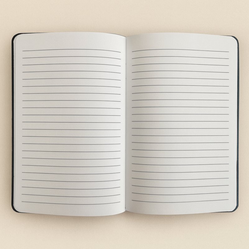(image for) Dark Green Velvet Notebook - 80 pages - Make It Happen