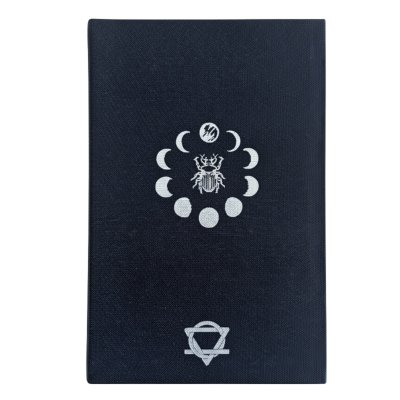 (image for) Black Gratitude Journal with Silver Lining - 120 pages - I am Thankful For