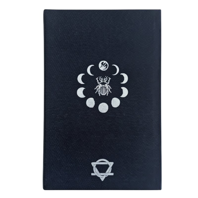 (image for) Black Gratitude Journal with Silver Lining - 120 pages - I am Thankful For