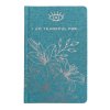 (image for) Blue Gratitude Journal with Silver Lining - 120 pages - I am Thankful For