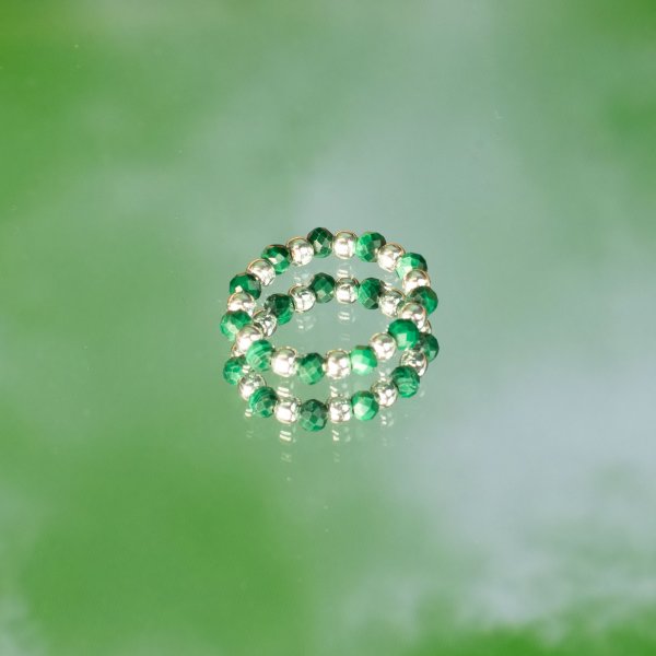 (image for) Nymph Spirit Gemstone Ring Set - Forest Spirit