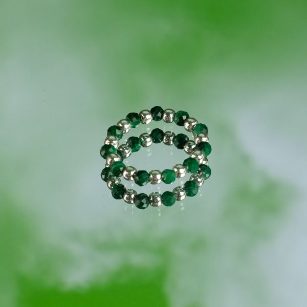 (image for) Nymph Spirit Gemstone Ring Set - Forest Spirit