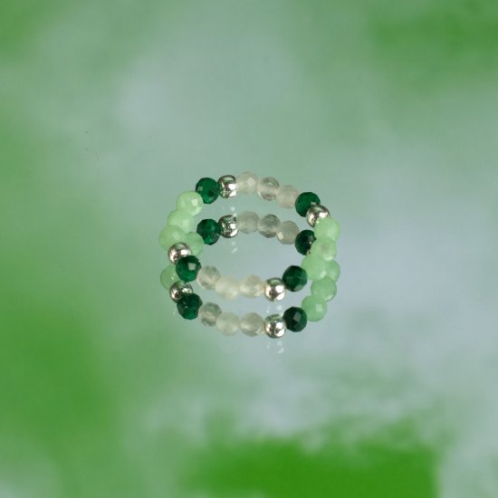 (image for) Nymph Spirit Gemstone Ring Set - Forest Spirit