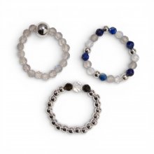 (image for) Nymph Spirit Gemstone Ring Set - Northern Lights