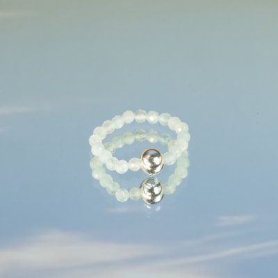 (image for) Nymph Spirit Gemstone Ring Set - Sea Sunset