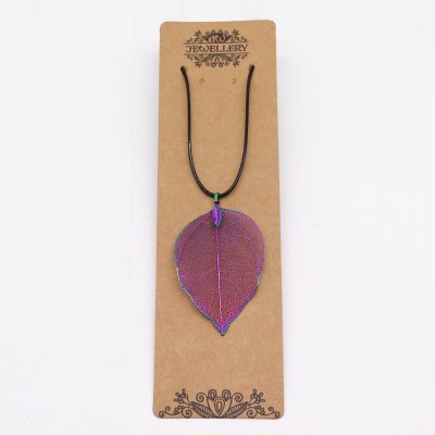 (image for) Necklace - Bravery Leaf - Multicoloured