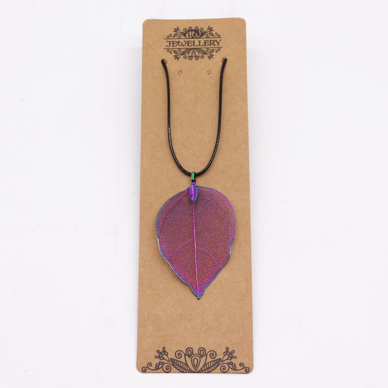 (image for) Necklace - Bravery Leaf - Multicoloured