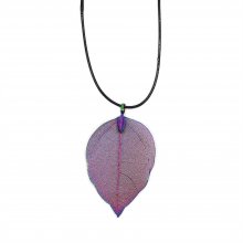 (image for) Necklace - Bravery Leaf - Multicoloured