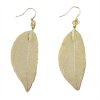 (image for) Earrings - Bravery Leaf - Gold