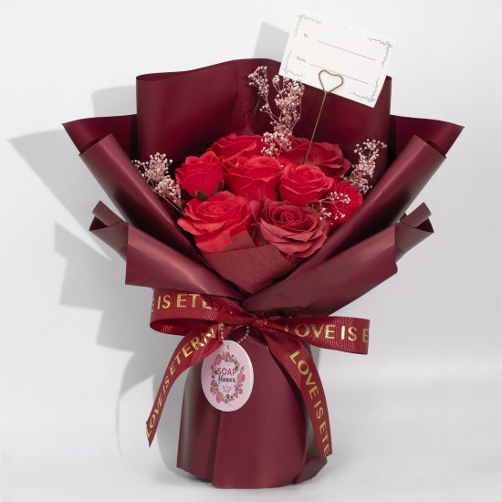 (image for) Large Red Roses Bouquet - Love is Eternal - Gift Card